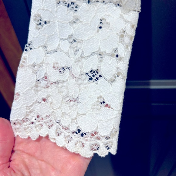 Lace long sleeve crop top - Picture 5 of 5